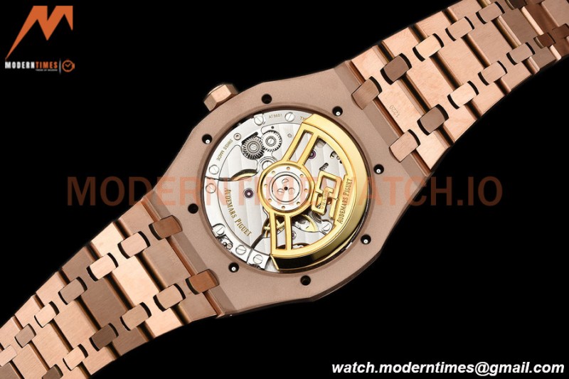 Audemars Piguet - Royal Oak 15510 50th Anniversary 41mm RG/RG Blk/Stk APSF A4302 Mod
