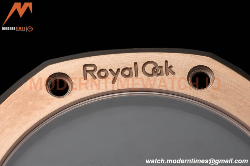 Audemars Piguet - Royal Oak 15510 50th Anniversary 41mm RG/RG Blk/Stk APSF A4302 Mod