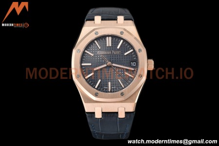 Audemars Piguet - Royal Oak 15510 50th Anniversary 41mm RG/LE Blue/Stk APSF A4302 Mod