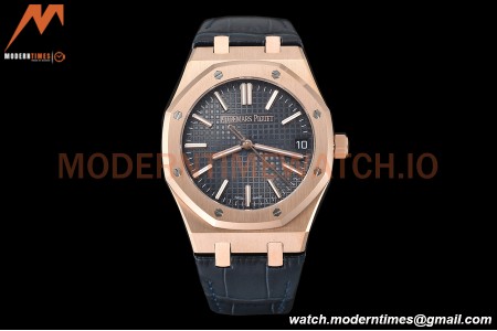 Audemars Piguet - Royal Oak 15510 50th Anniversary 41mm RG/LE Blue/Stk APSF A4302 Mod