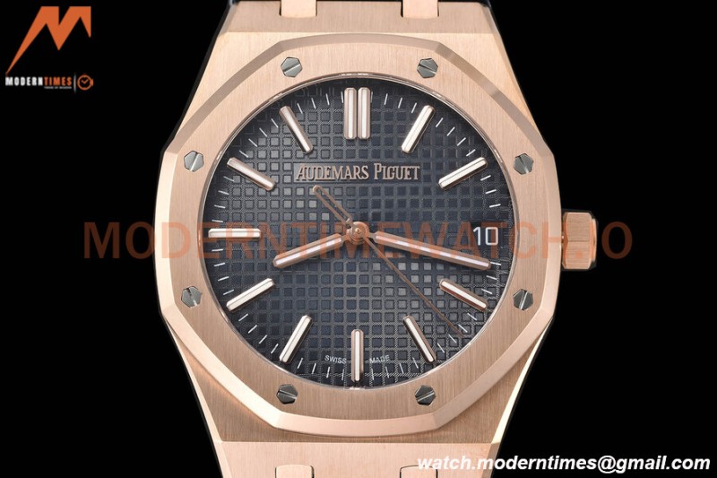 Audemars Piguet - Royal Oak 15510 50th Anniversary 41mm RG/LE Blue/Stk APSF A4302 Mod