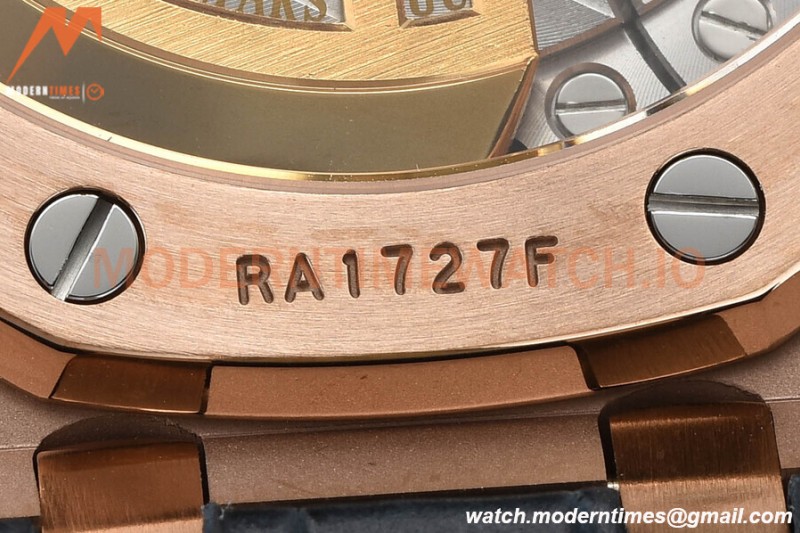 Audemars Piguet - Royal Oak 15510 50th Anniversary 41mm RG/LE Blue/Stk APSF A4302 Mod