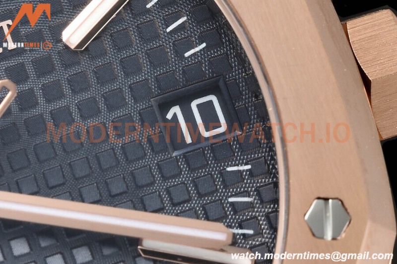 Audemars Piguet - Royal Oak 15510 50th Anniversary 41mm RG/LE Blue/Stk APSF A4302 Mod