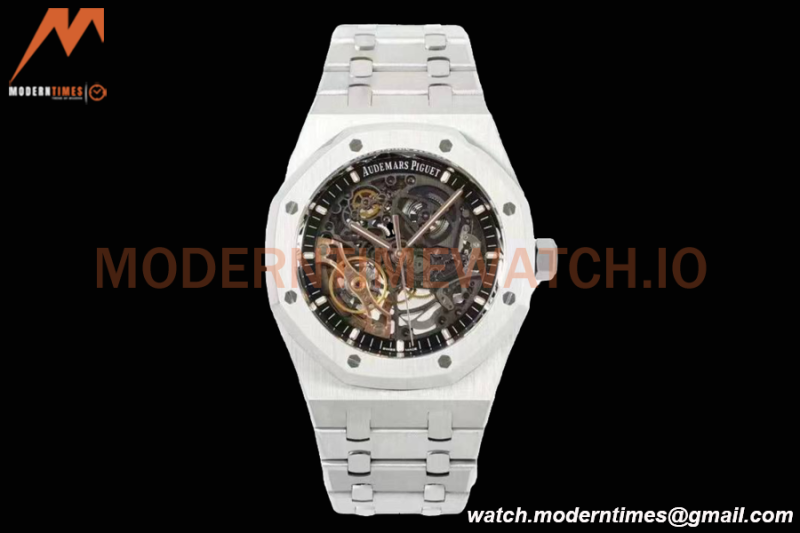 Audemars Piguet - Royal Oak 15407ST 41mm Openworked SS/SS Skeleton THB V2 SA3132