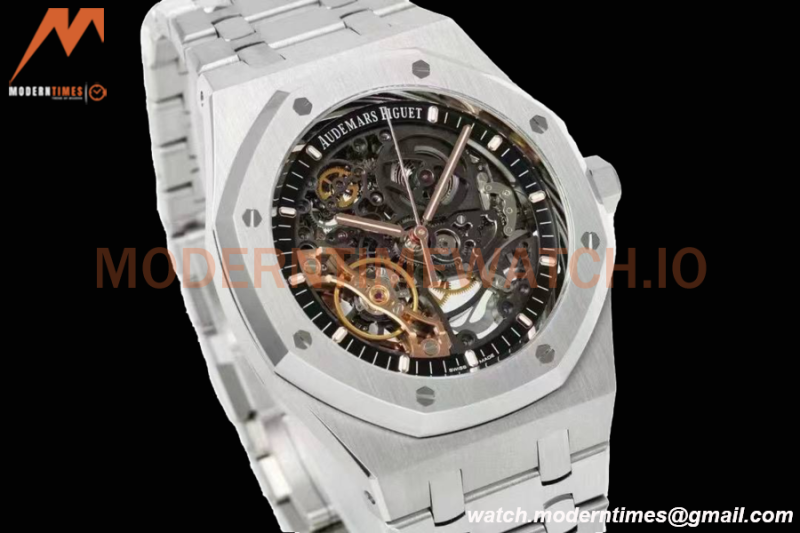 Audemars Piguet - Royal Oak 15407ST 41mm Openworked SS/SS Skeleton THB V2 SA3132