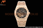 Audemars Piguet - Royal Oak 15407OR 41mm Openworked RG/RG Skeleton THB V2 SA3132