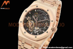 Audemars Piguet - Royal Oak 15407OR 41mm Openworked RG/RG Skeleton THB V2 SA3132