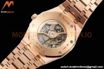 Audemars Piguet - Royal Oak 15407OR 41mm Openworked RG/RG Skeleton THB V2 SA3132