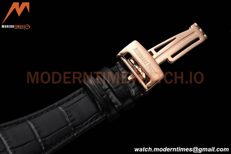 Audemars Piguet - Royal Oak 15510 50th Anniversary 41mm RG/LE Blk/Stk APSF A4302 Mod