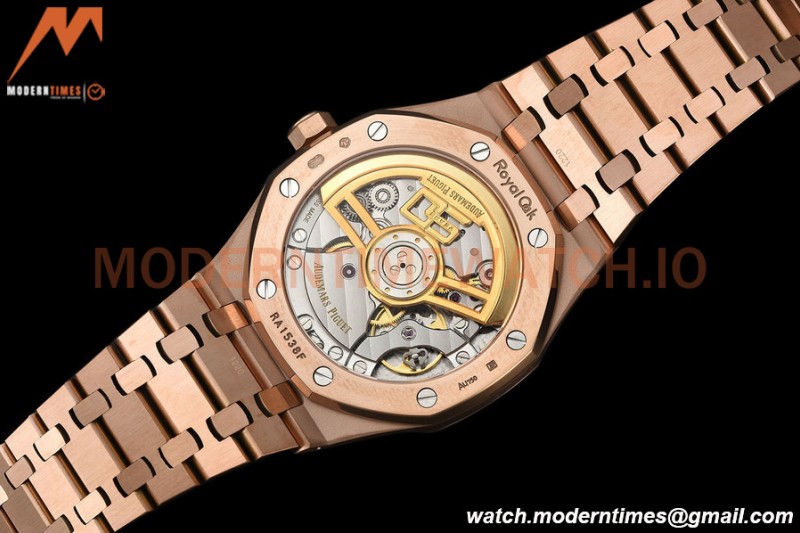 Audemars Piguet - Royal Oak 15510 50th Anniversary 41mm RG/RG Blue/Stk APSF A4302 Mod