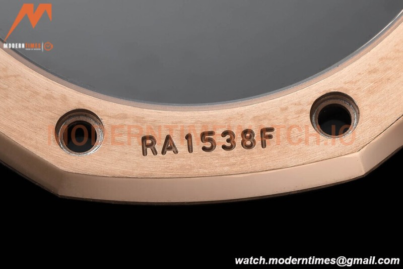 Audemars Piguet - Royal Oak 15510 50th Anniversary 41mm RG/RG Blue/Stk APSF A4302 Mod