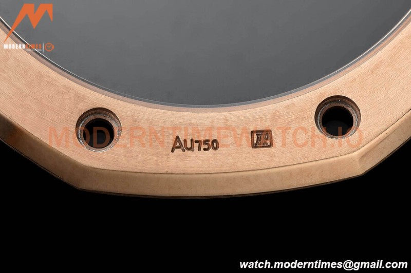 Audemars Piguet - Royal Oak 15510 50th Anniversary 41mm RG/RG Blue/Stk APSF A4302 Mod