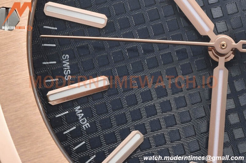 Audemars Piguet - Royal Oak 15510 50th Anniversary 41mm RG/RG Blue/Stk APSF A4302 Mod