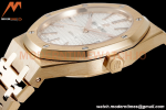Audemars Piguet - Royal Oak 15400OR RG/RG White ZF V2 A3120