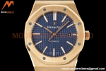 Audemars Piguet - Royal Oak 15400OR RG/RG Blue ZF V2 A3120