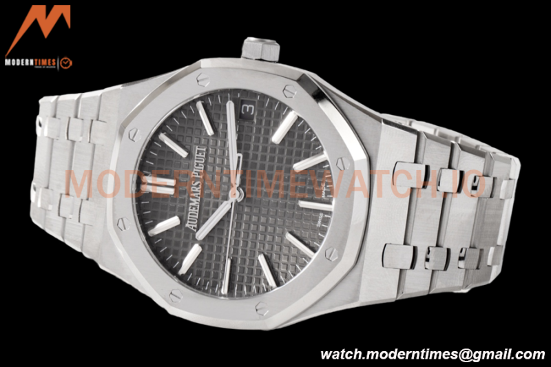 Audemars Piguet - Royal Oak 15510 50th Anniversary 41mm SS/SS Grey/Stk ZF A4302 Mod