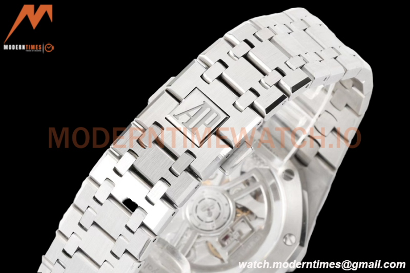 Audemars Piguet - Royal Oak 15510 50th Anniversary 41mm SS/SS Wht/Stk ZF A4302 Mod