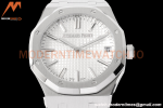 Audemars Piguet - Royal Oak 15510 50th Anniversary 41mm SS/SS Wht/Stk ZF A4302 Mod
