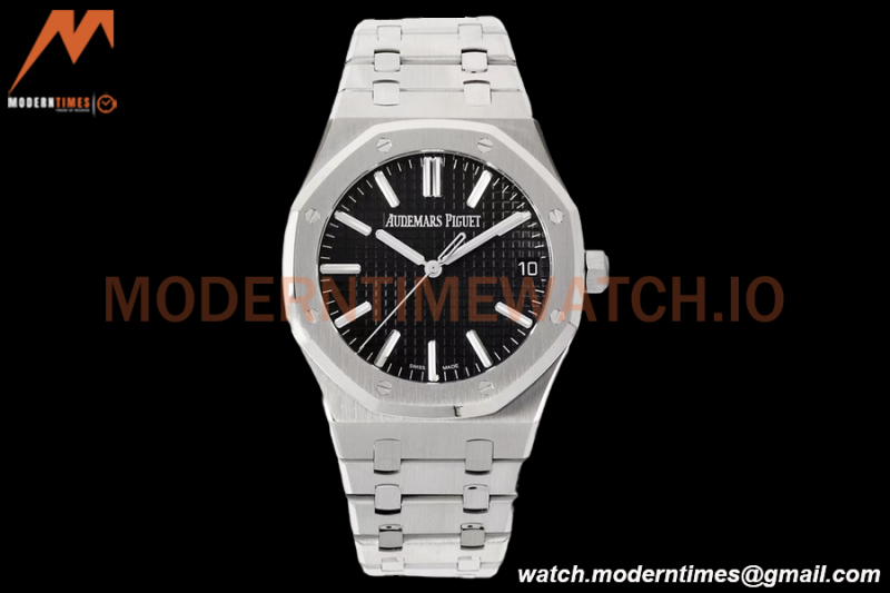 Audemars Piguet - Royal Oak 15510 50th Anniversary 41mm SS/SS Blk/Stk ZF A4302 Mod