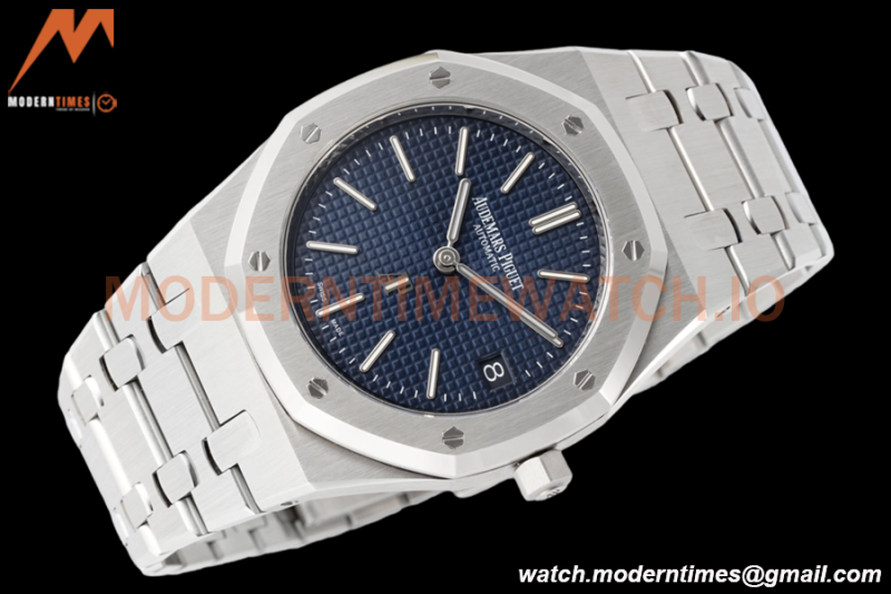 Audemars Piguet - Royal Oak 39mm 16202ST 50th Anniversary SS/SS Blue ZF A7121