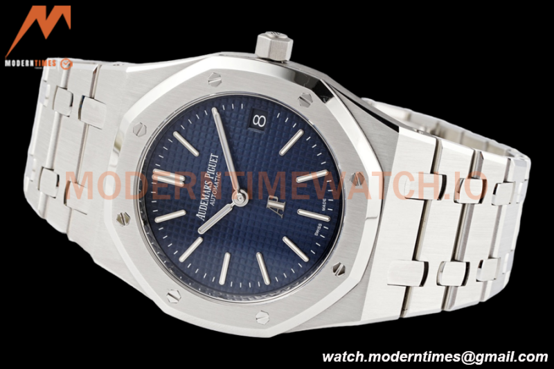 Audemars Piguet - Royal Oak 39mm 16202ST 50th Anniversary SS/SS Blue ZF A7121