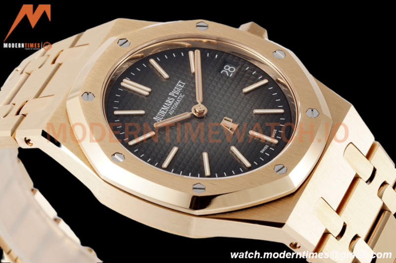Audemars Piguet - Royal Oak 39mm 16202OR 50th Anniversary RG/RG Grey ZF A7121