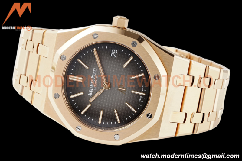 Audemars Piguet - Royal Oak 39mm 16202OR 50th Anniversary RG/RG Grey ZF A7121