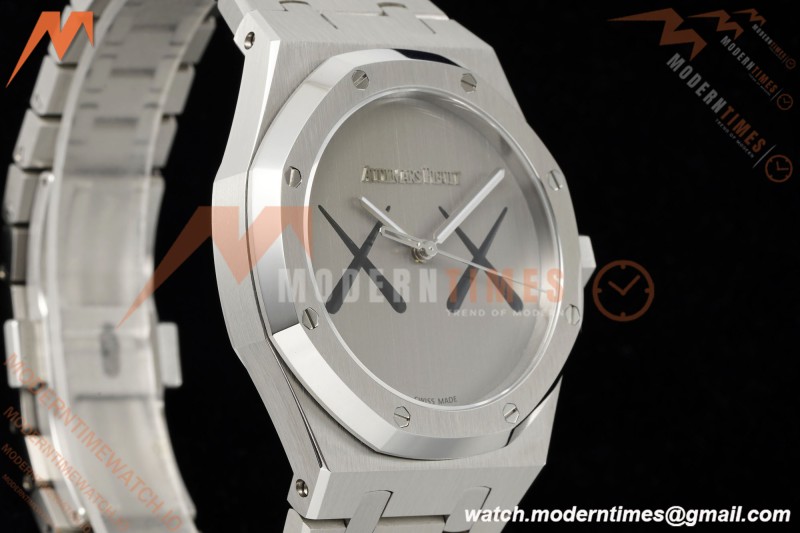 Audemars Piguet - Royal Oak KAWS 15500 41mm SS/SS XX Silver Dial APSF A4302 | 오데마 피게 - 로얄 오크 KAWS 15500 41mm SS/SS XX 실버 다이얼 APSF A4302