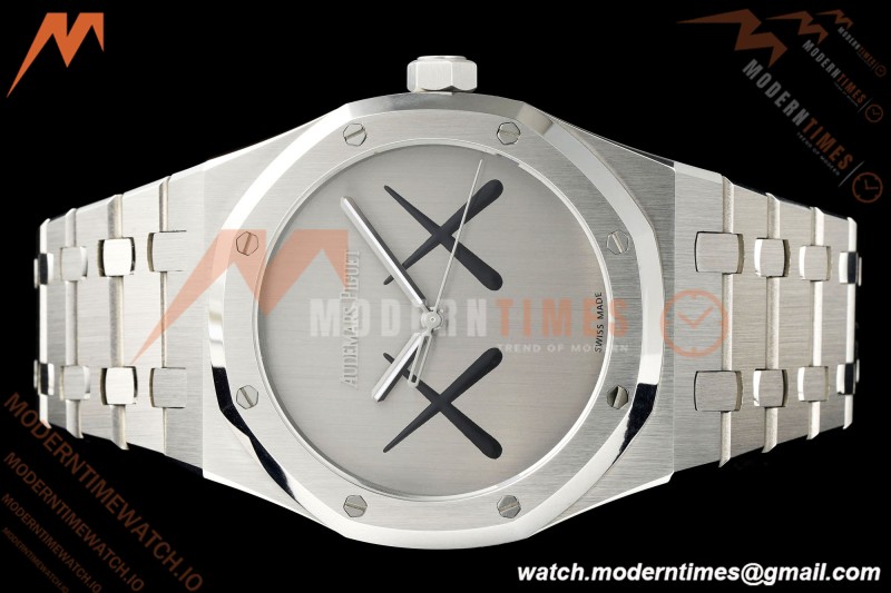 Audemars Piguet - Royal Oak KAWS 15500 41mm SS/SS XX Silver Dial APSF A4302 | 오데마 피게 - 로얄 오크 KAWS 15500 41mm SS/SS XX 실버 다이얼 APSF A4302