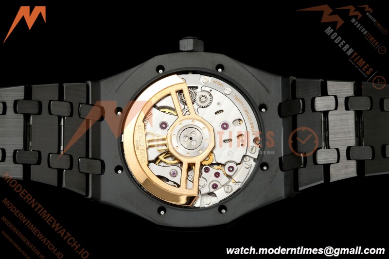Audemars Piguet - Royal Oak 15500ST 41mm Black Ceramic Black Dial APSF A4302 Mod