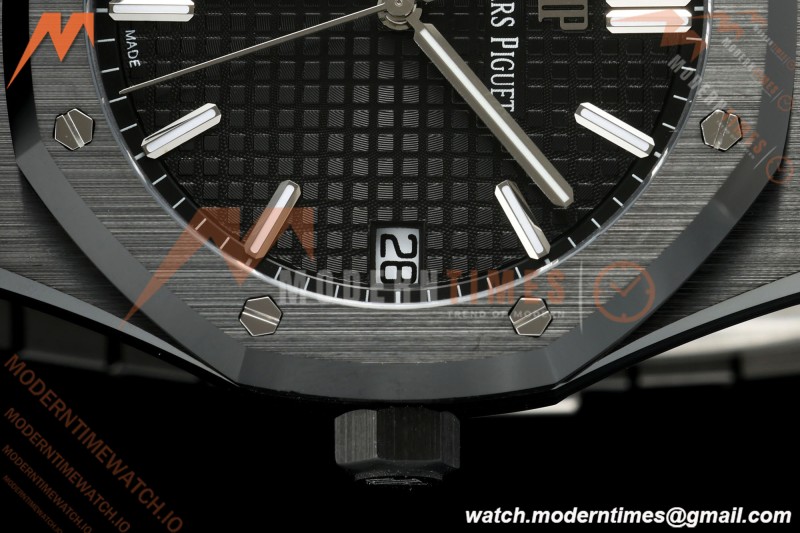 Audemars Piguet - Royal Oak 15500ST 41mm Black Ceramic Black Dial APSF A4302 Mod