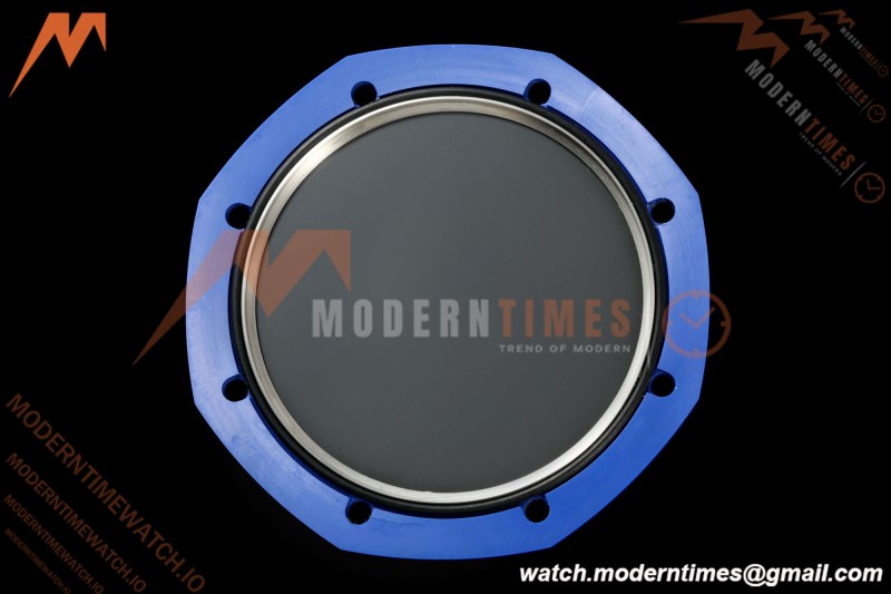 Audemars Piguet - Royal Oak 15500ST 41mm Blue Ceramic Black Dial APSF A4302 Mod
