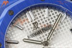 Audemars Piguet - Royal Oak 15500ST 41mm Blue Ceramic White Dial APSF A4302 Mod | 오데마 피게 - 로얄 오크 15500ST 41mm 블루 세라믹 화이트 다이얼 APSF A4302 Mod