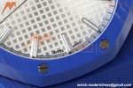 Audemars Piguet - Royal Oak 15500ST 41mm Blue Ceramic White Dial APSF A4302 Mod | 오데마 피게 - 로얄 오크 15500ST 41mm 블루 세라믹 화이트 다이얼 APSF A4302 Mod