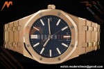 Audemars Piguet - Royal Oak 41mm 15510OR RG/RG Blue/Stk RSF A4302 Mod