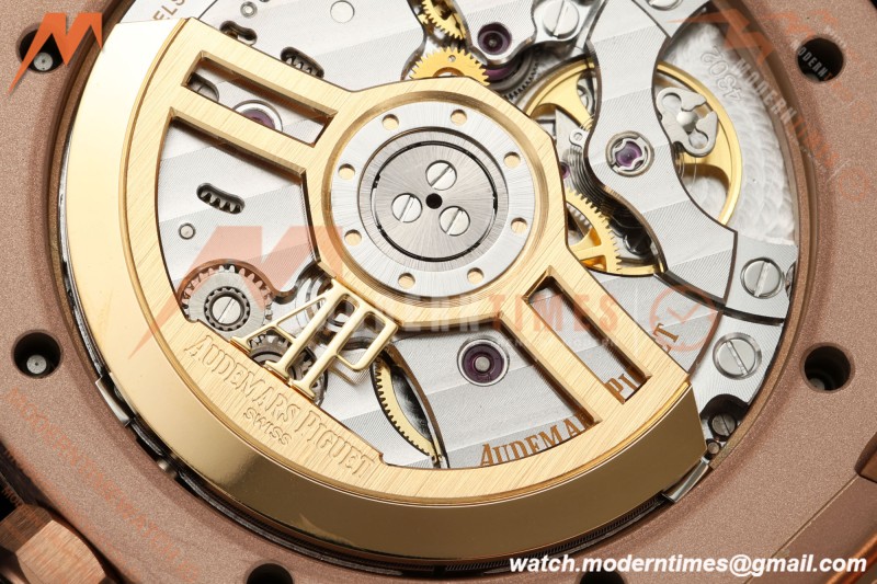 Audemars Piguet - Royal Oak 41mm 15510OR RG/RG Blue/Stk RSF A4302 Mod