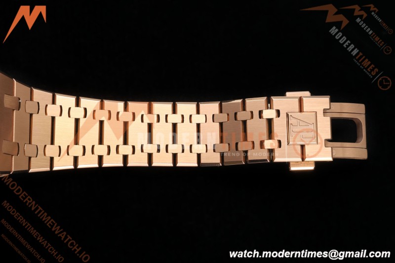Audemars Piguet - Royal Oak 41mm 15510OR RG/RG Blue/Stk RSF A4302 Mod