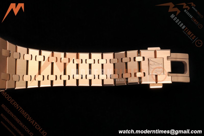 Audemars Piguet - Royal Oak 41mm 15510OR RG/RG Blk/Stk RSF A4302 Mod