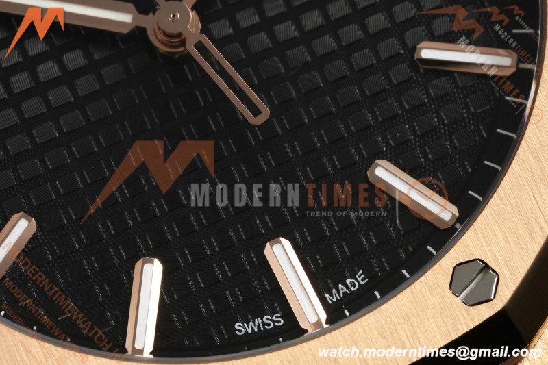 Audemars Piguet - Royal Oak 41mm 15500OR RG/RG Blk/Stk RSF A4302 Mod