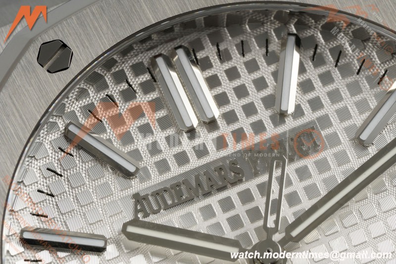 Audemars Piguet - Royal Oak 41mm 15510ST SS/SS Wht/Stk RSF A4302 Mod | 오데마 피게 - 로얄 오크 41mm 15510ST SS/SS 화이트/스틸 RSF A4302 모드