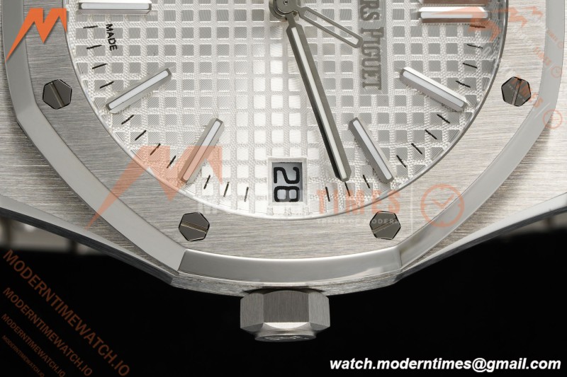 Audemars Piguet - Royal Oak 41mm 15510ST SS/SS Wht/Stk RSF A4302 Mod | 오데마 피게 - 로얄 오크 41mm 15510ST SS/SS 화이트/스틸 RSF A4302 모드
