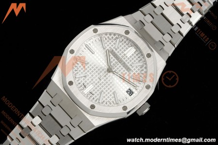 Audemars Piguet - Royal Oak 41mm 15510ST SS/SS Wht/Stk RSF A4302 Mod | 오데마 피게 - 로얄 오크 41mm 15510ST SS/SS 화이트/스틸 RSF A4302 모드
