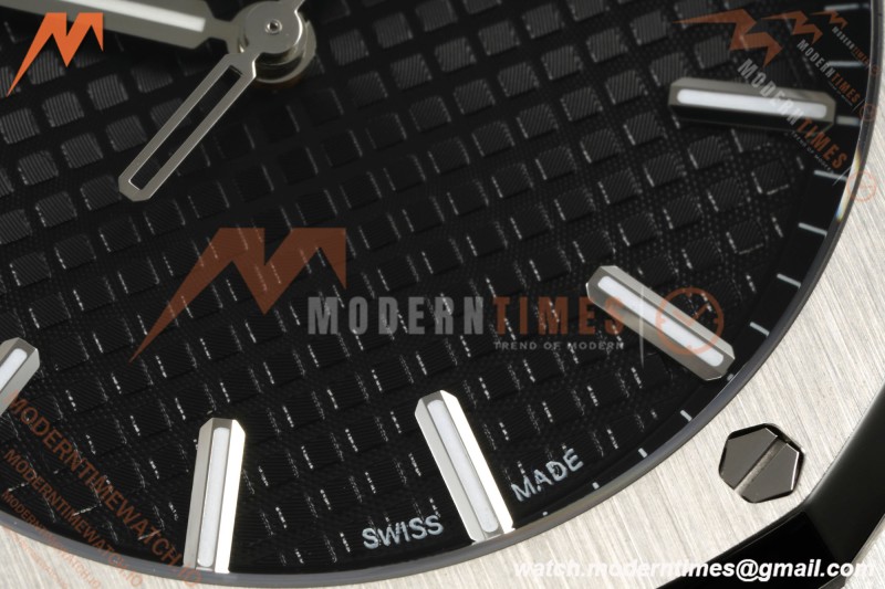 Audemars Piguet - Royal Oak 41mm 15500ST SS/SS Blk/Stk RSF A4302 Mod