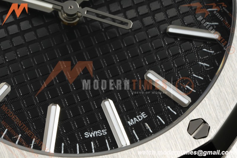 Audemars Piguet - Royal Oak 41mm 15510ST SS/SS Blk/Stk RSF A4302 Mod