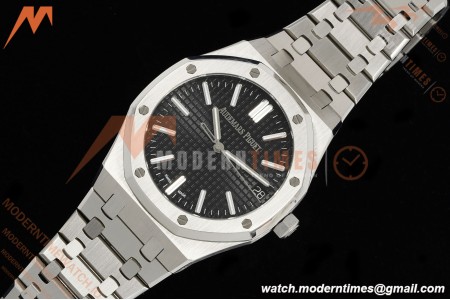 Audemars Piguet - Royal Oak 41mm 15510ST SS/SS Blk/Stk RSF A4302 Mod | 오데마 피게 - 로얄 오크 41mm 15510ST SS/SS 블랙/스틸 RSF A4302 모드