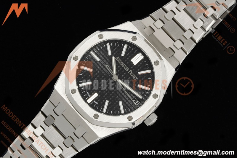 Audemars Piguet - Royal Oak 41mm 15510ST SS/SS Blk/Stk RSF A4302 Mod