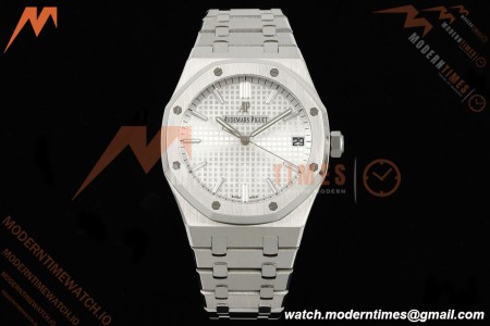 Audemars Piguet - Royal Oak 41mm 15500ST SS/SS Wht/Stk RSF A4302 Mod | 오데마 피게 - 로얄 오크 41mm 15500ST SS/SS 화이트/스틸 RSF A4302 모드