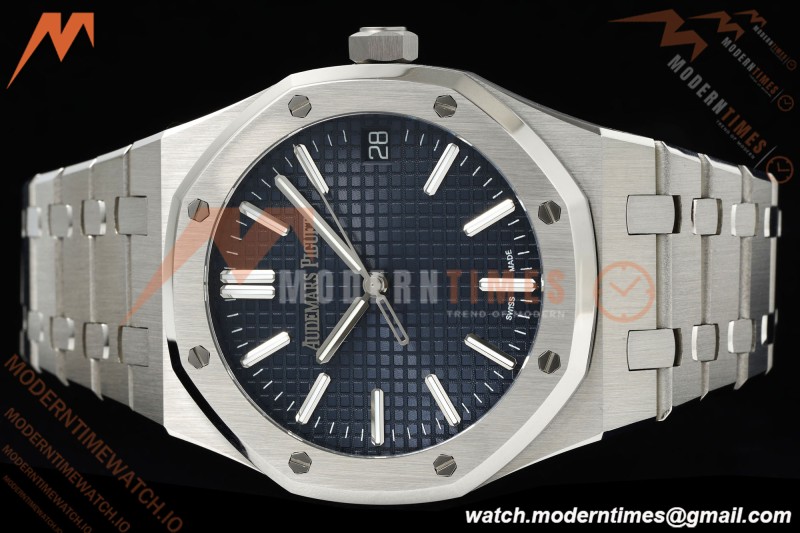 Audemars Piguet - Royal Oak 41mm 15510ST SS/SS Blu/Stk RSF A4302 Mod