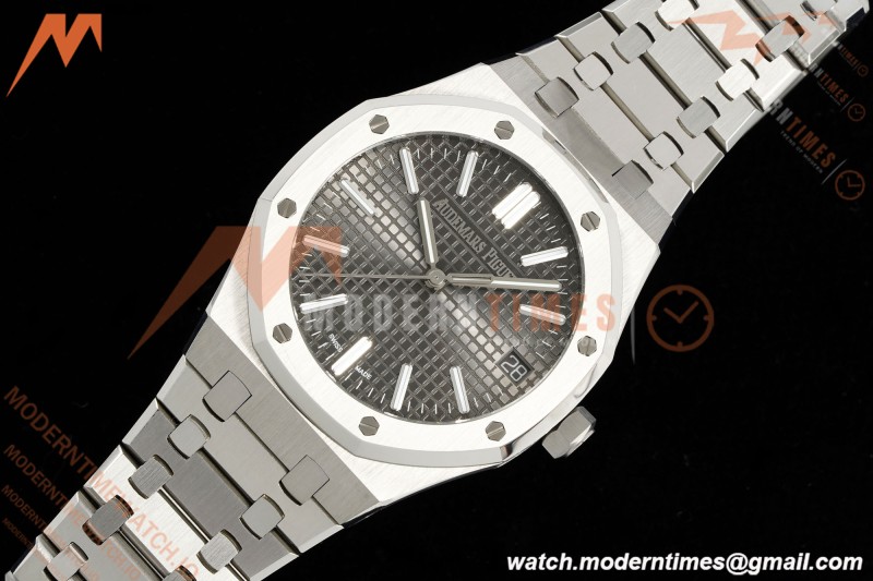 Audemars Piguet - Royal Oak 41mm 15510ST SS/SS Grey/Stk RSF A4302 Mod | 오데마 피게 - 로얄 오크 41mm 15510ST SS/SS 그레이/Stk RSF A4302 Mod