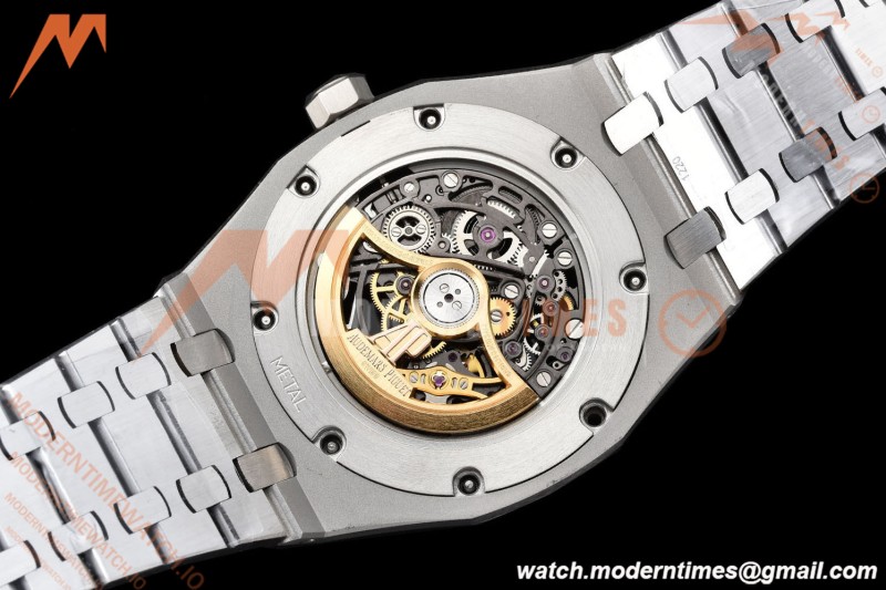 Audemars Piguet - Royal Oak 15407BC 41mm Openworked Frosted SS/SS Skeleton THB V2 SA3132 | 오데마 피게 - 로얄 오크 15407BC 41mm 오픈워크 프로스티드 SS/SS 스켈레톤 THB V2 SA3132